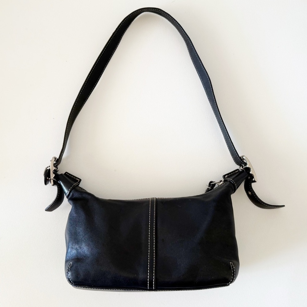 Coach Legacy Bag Shoulder Leather 9564 Demi Soho Boho Casual Y2K Chic Black